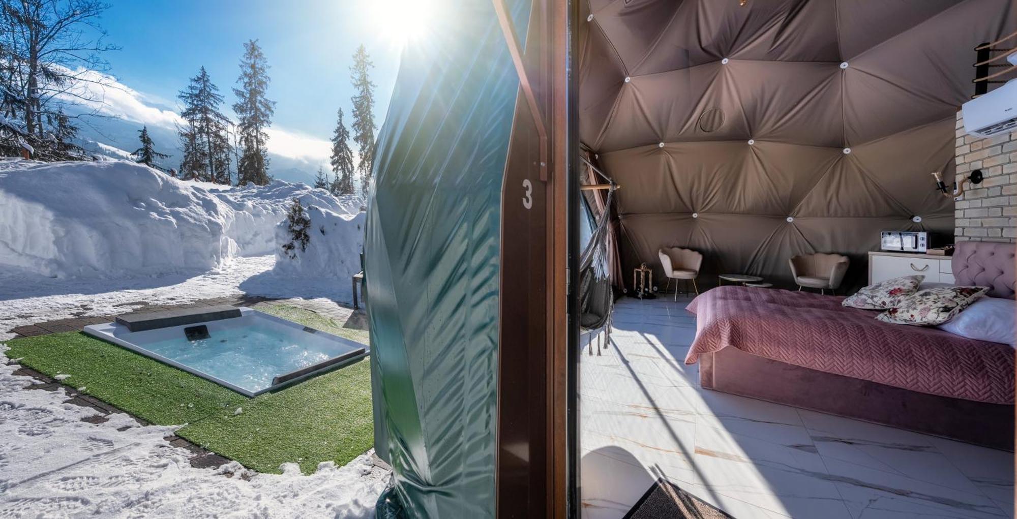 Peak Glamp & Jacuzzi Zakopane Exterior foto