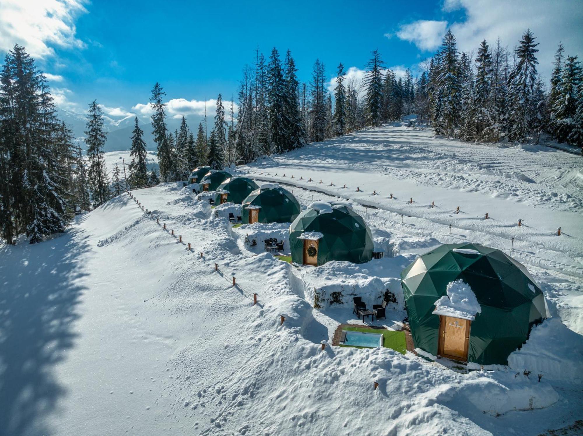 Peak Glamp & Jacuzzi Zakopane Exterior foto