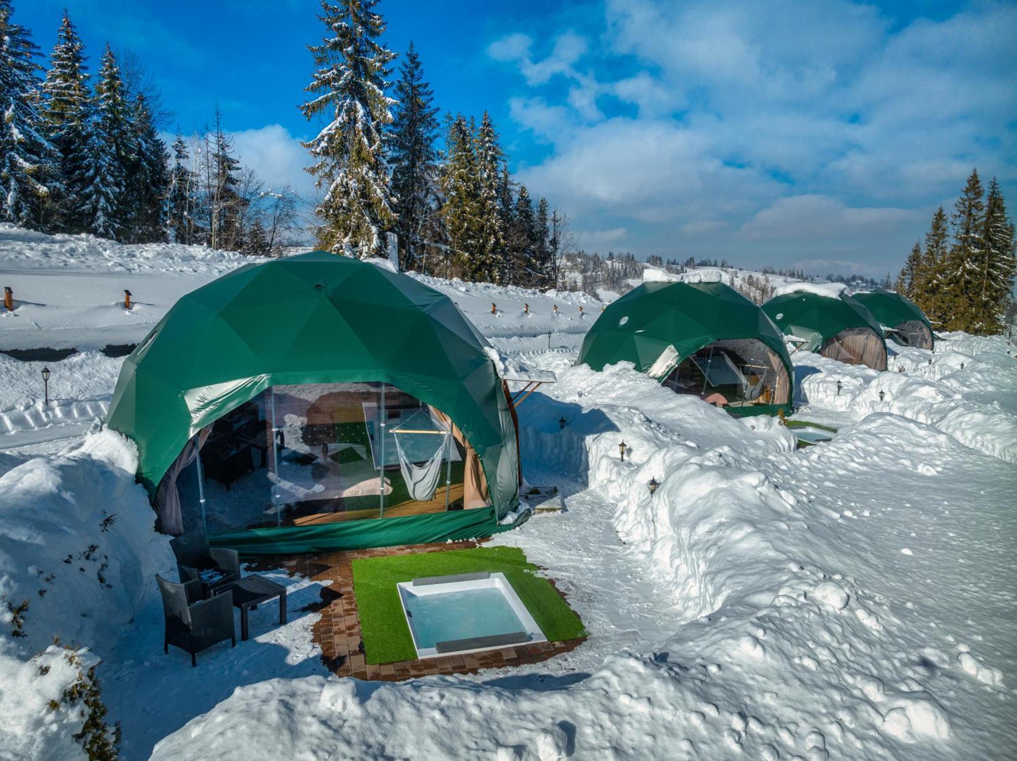 Peak Glamp & Jacuzzi Zakopane Exterior foto